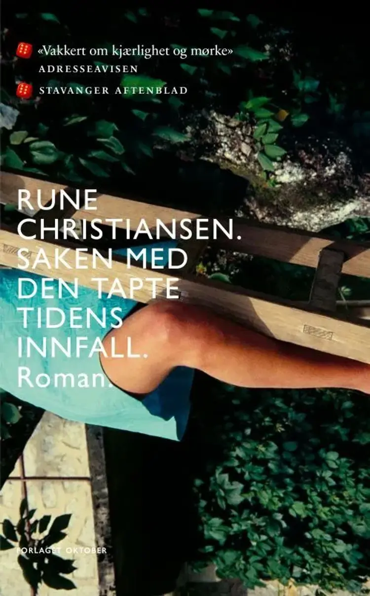 Saken med den tapte tidens innfall : roman af Rune Christiansen