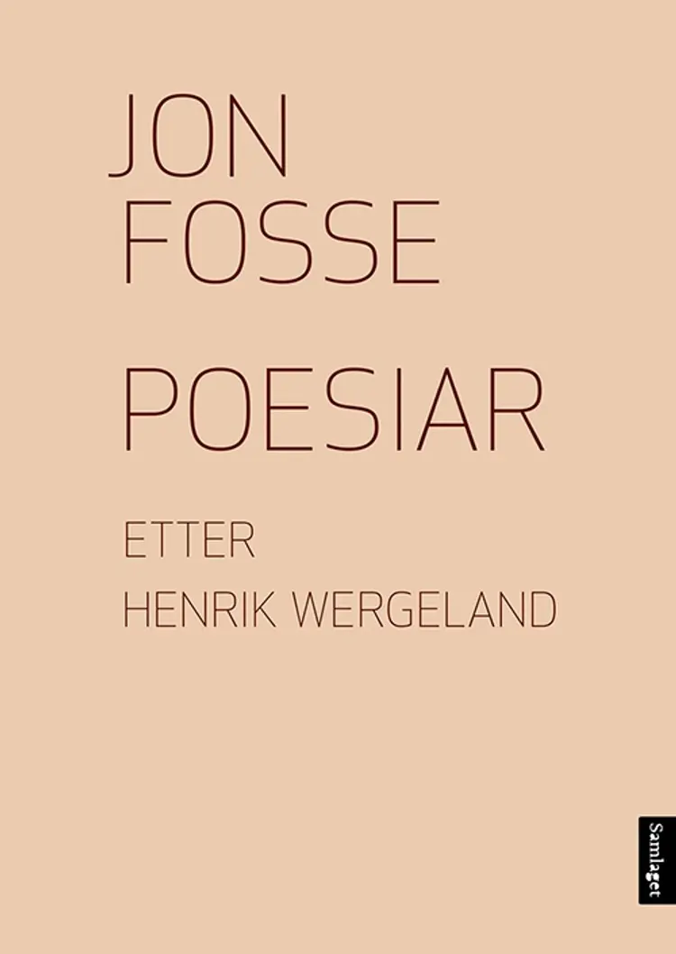 Poesiar af Jon Fosse