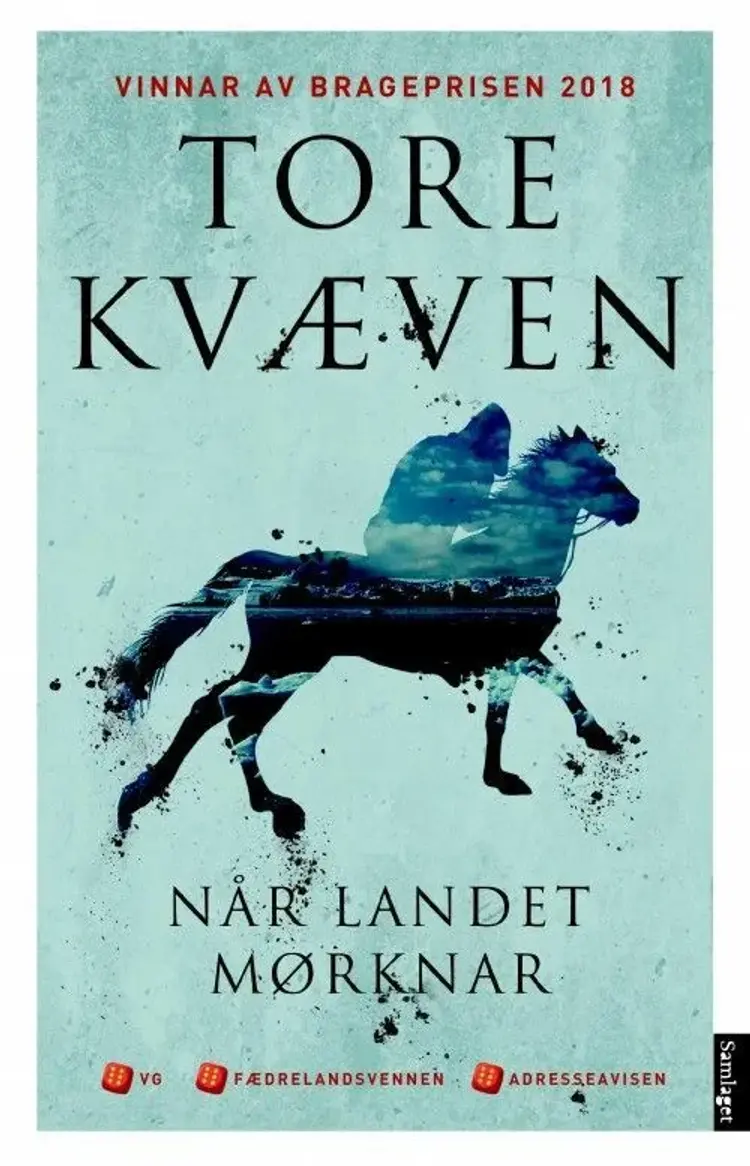 Når landet mørknar : roman af Tore Kvæven