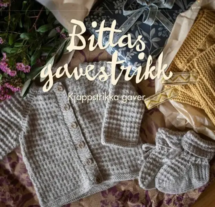 Bittas gavestrikk : kjappstrikka gaver af Bitta Mikkelborg