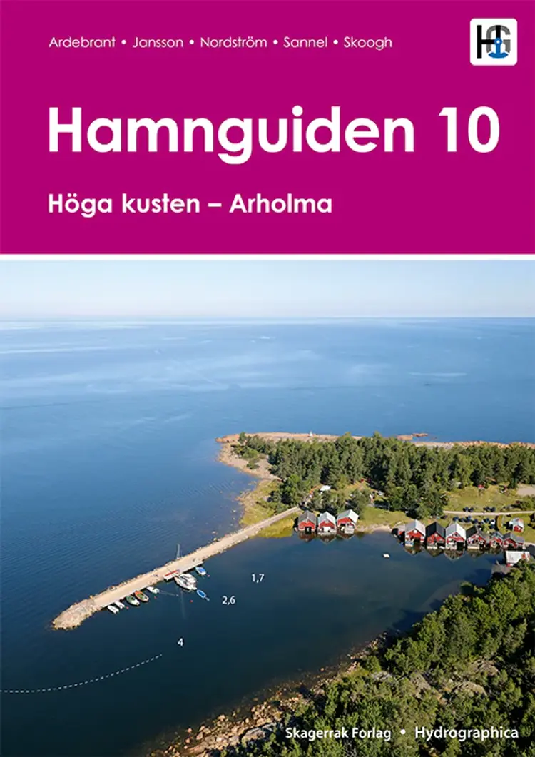 Hamnguiden 10 Höga kusten - Arholma af Ardebrant m.fl.