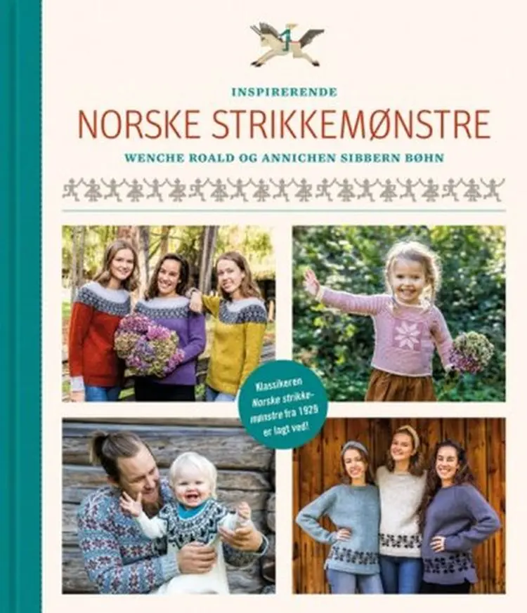 Inspirerende norske strikkemønstre - Annichen Sibbern Bøhn, Wenche Roald af Wenche Roald