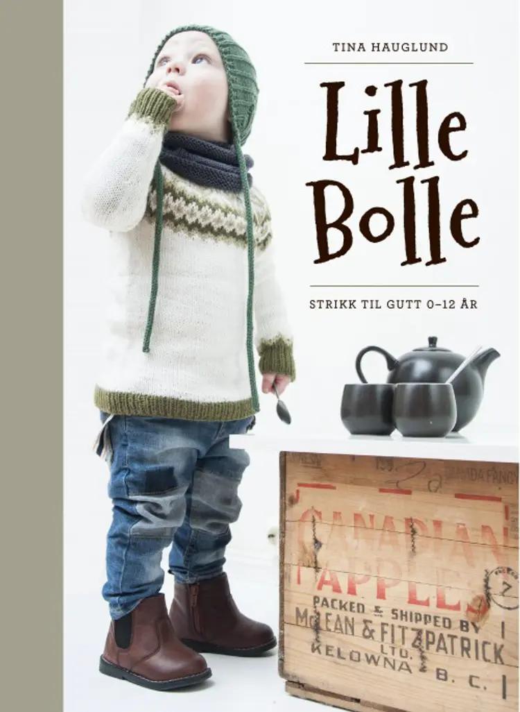 Lille bolle : strikk til gutt 0-12 år af Tina Hauglund