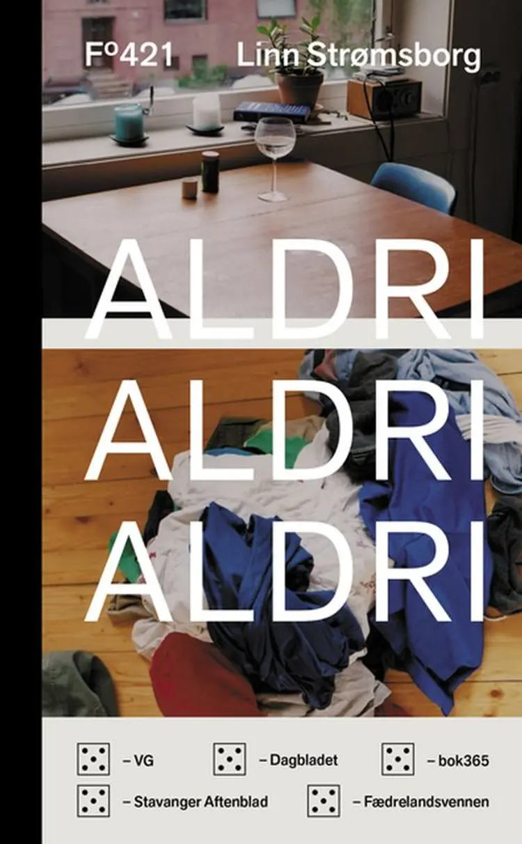 Aldri, aldri, aldri af Linn Strømsborg