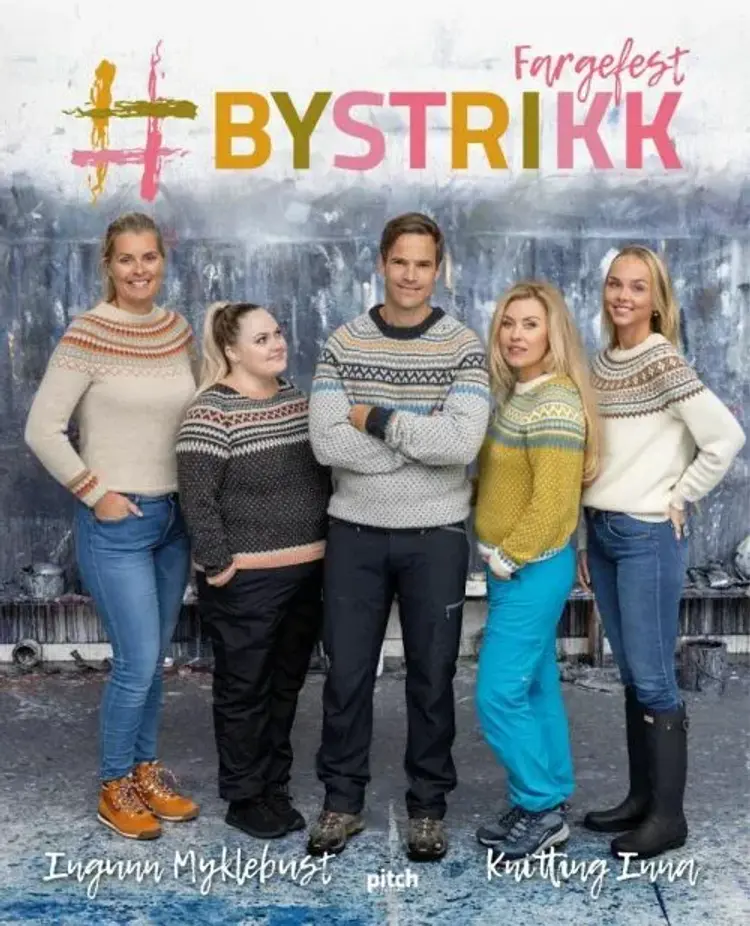 #Bystrikk : fargefest af Ingunn Myklebust