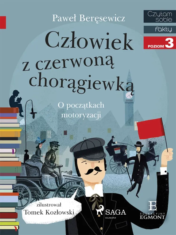 Człowiek z czerwoną chorągiewką af Paweł Beręsewicz