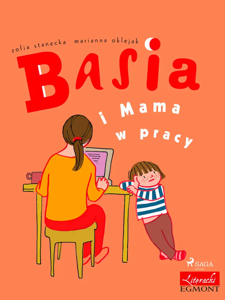 Basia i Mama w pracy af Zofia Stanecka