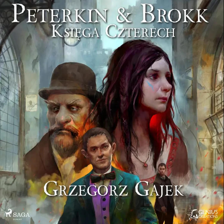 Peterkin i Brokk: Księga czterech af Grzegorz Gajek