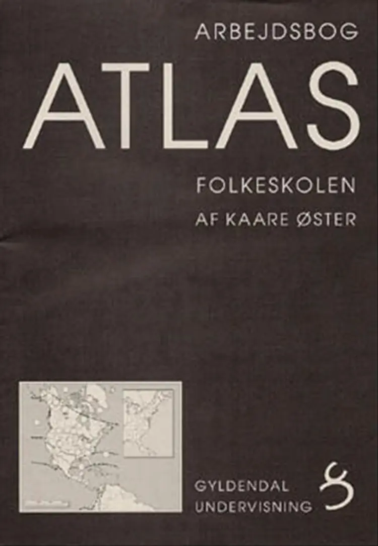 Atlas - folkeskolen af P. Juel Jensen