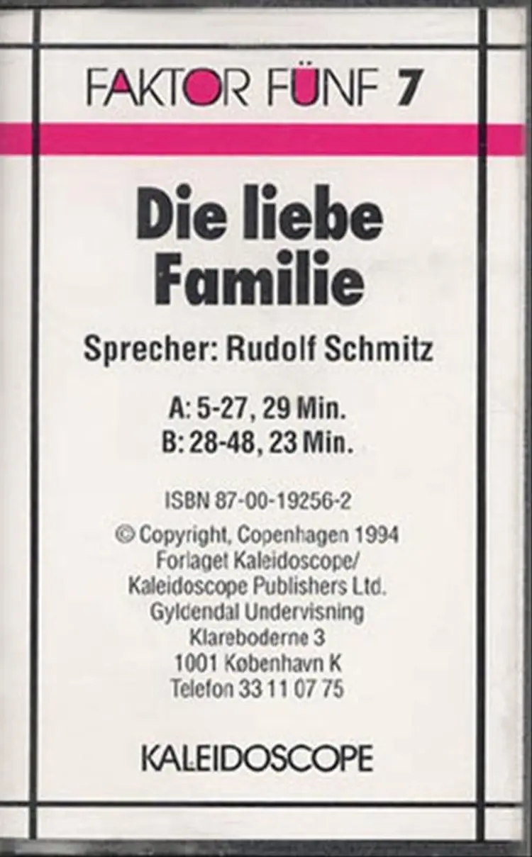 Die liebe Familie af Kirsten Boie