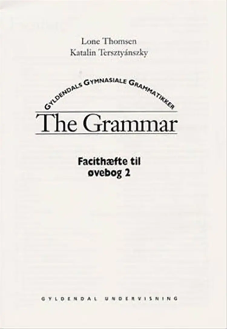 The Grammar af -