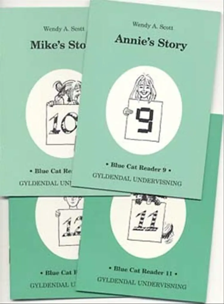 Blue cat reader af Wendy A. Scott