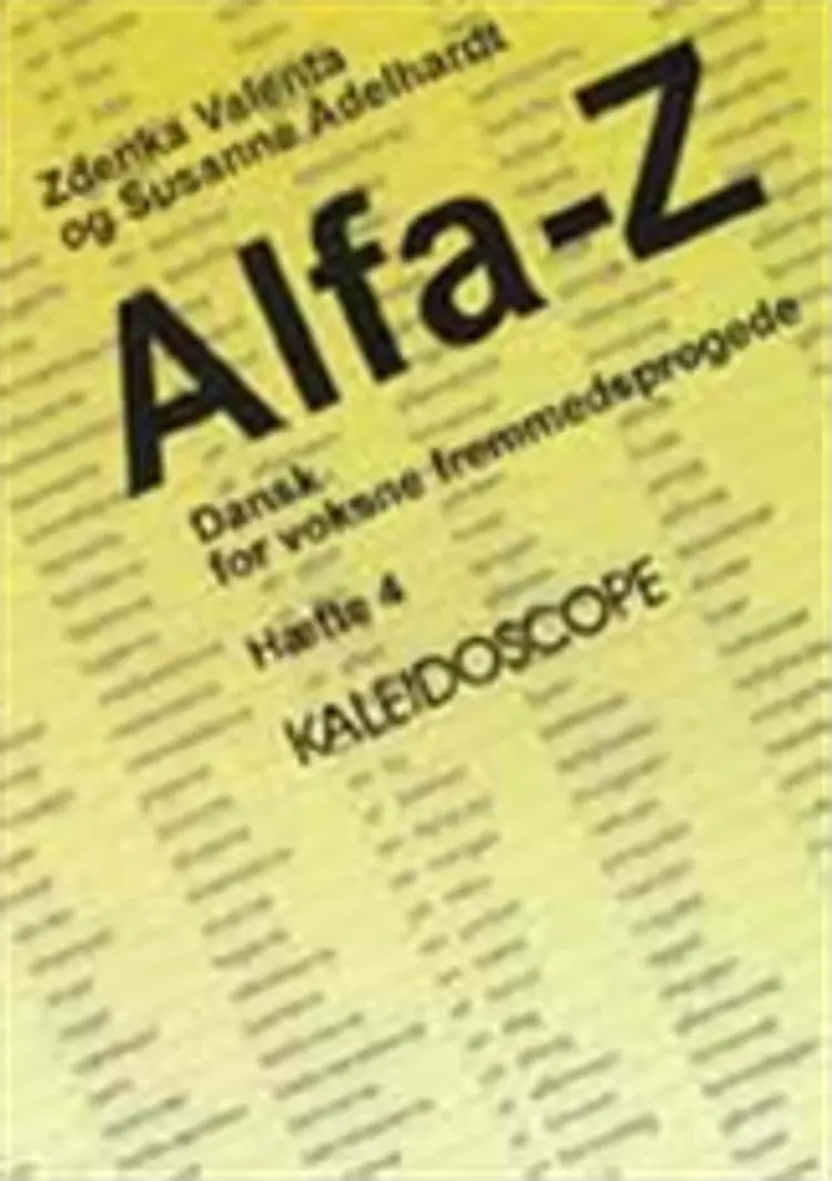 Alfa-Z hæfte 4 af Zdenka Valenta