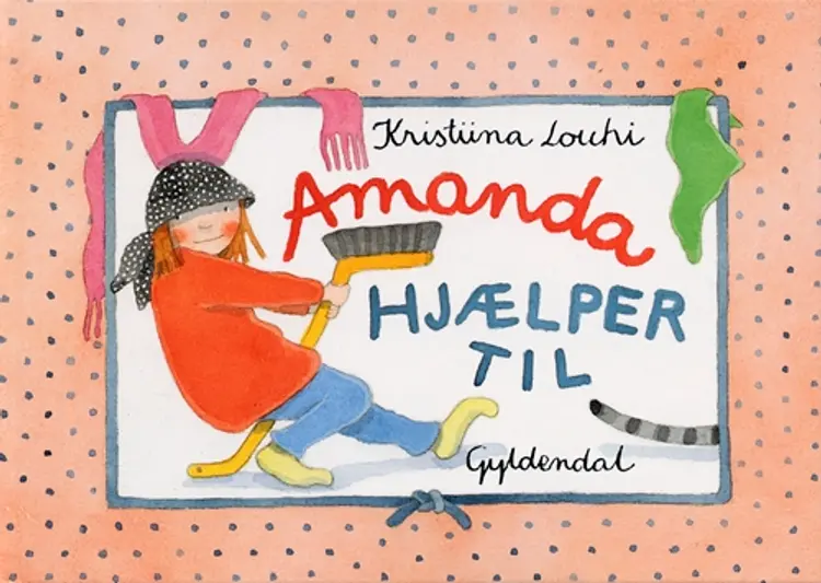 Amanda hjælper til af Kristiina Louhi