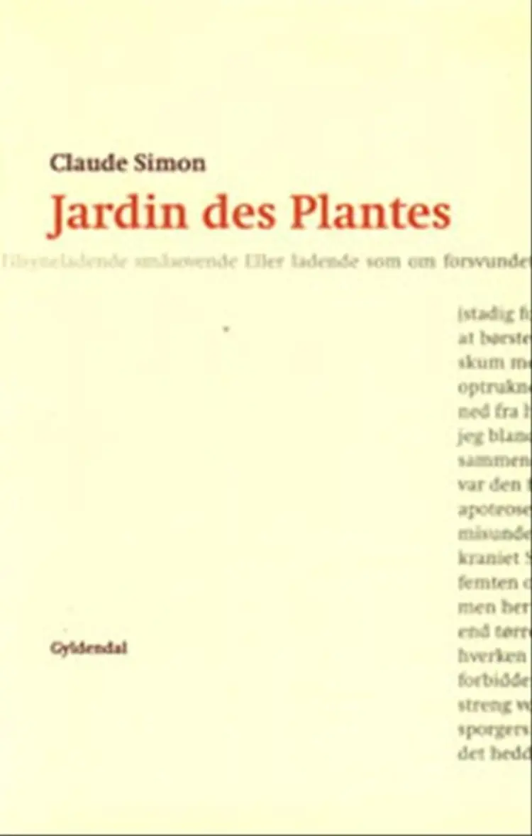 Jardin des Plantes af Claude Simon