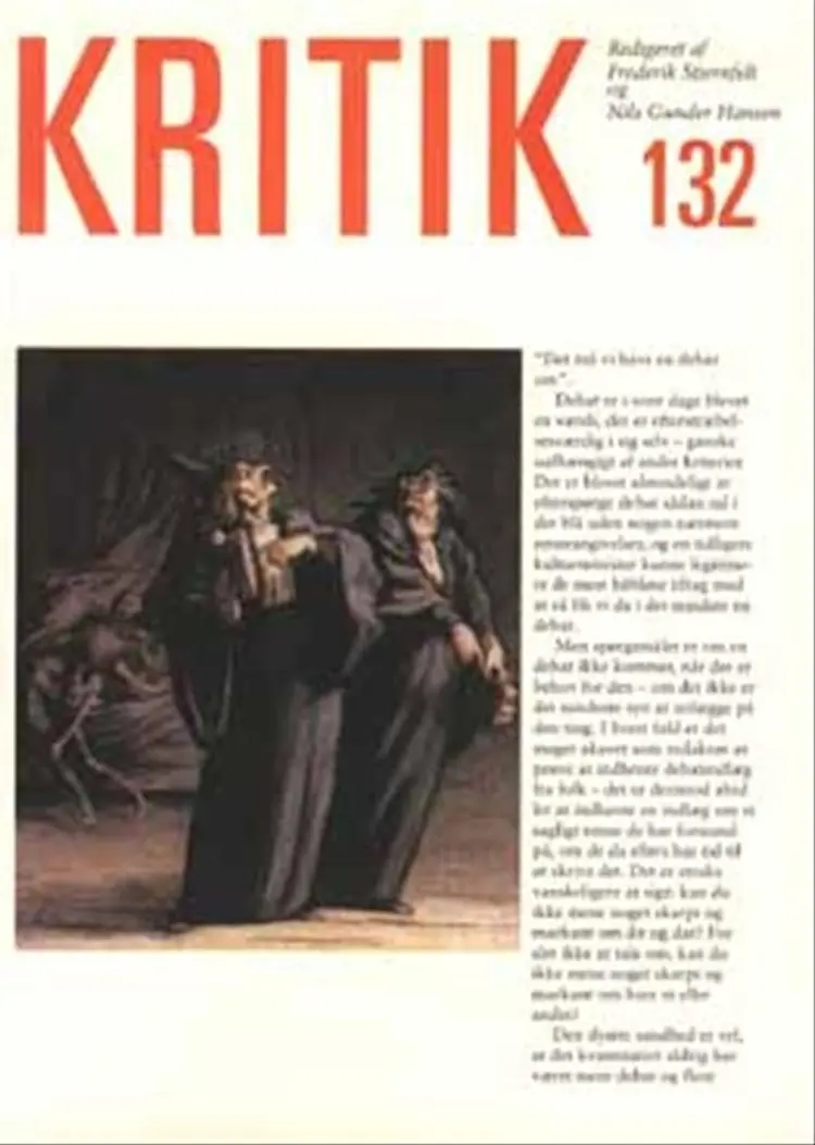 Kritik 132 af Frederik Stjernfelt
