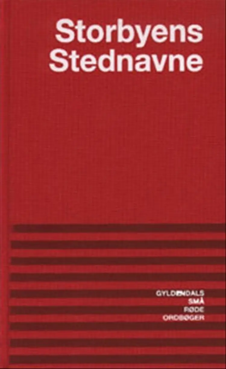 Storbyens Stednavne af Bent Jørgensen