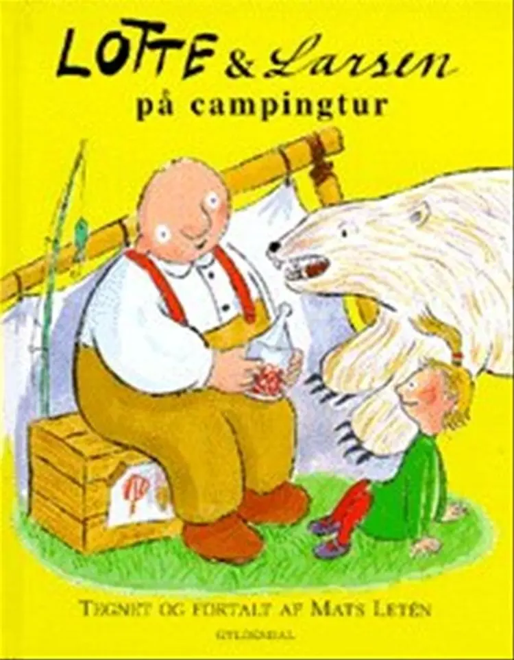 Lotte & Larsen på campingtur af Mats Letén