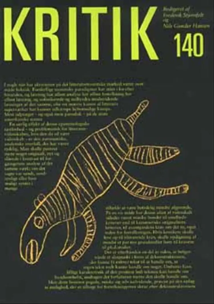 Kritik 140 af Frederik Stjernfelt