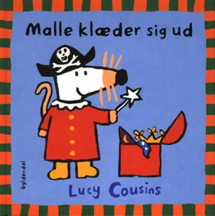 Malle klæder sig ud af Lucy Cousins
