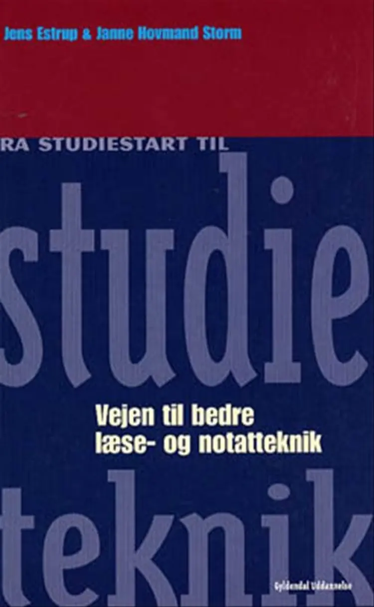 Fra studiestart til studieteknik af Jens Estrup