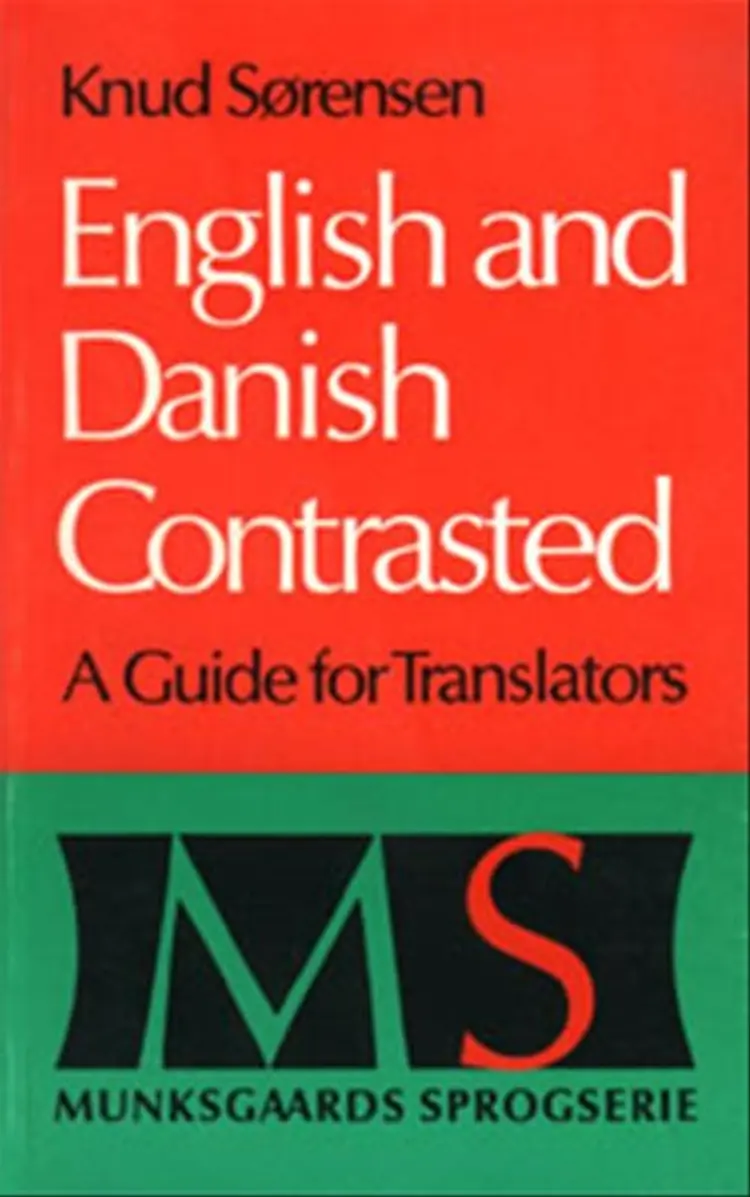 English and danish contrast af Knud Sørensen