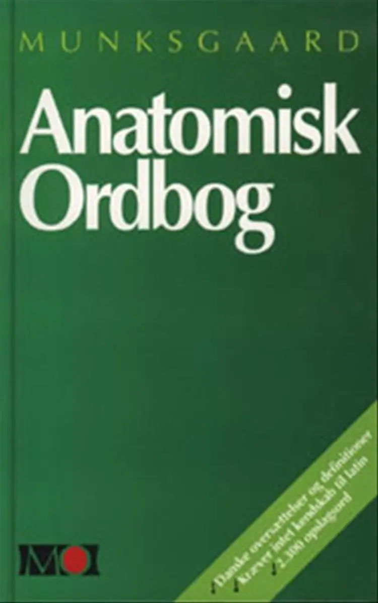 Anatomisk ordbog af Martin E Mathiessen