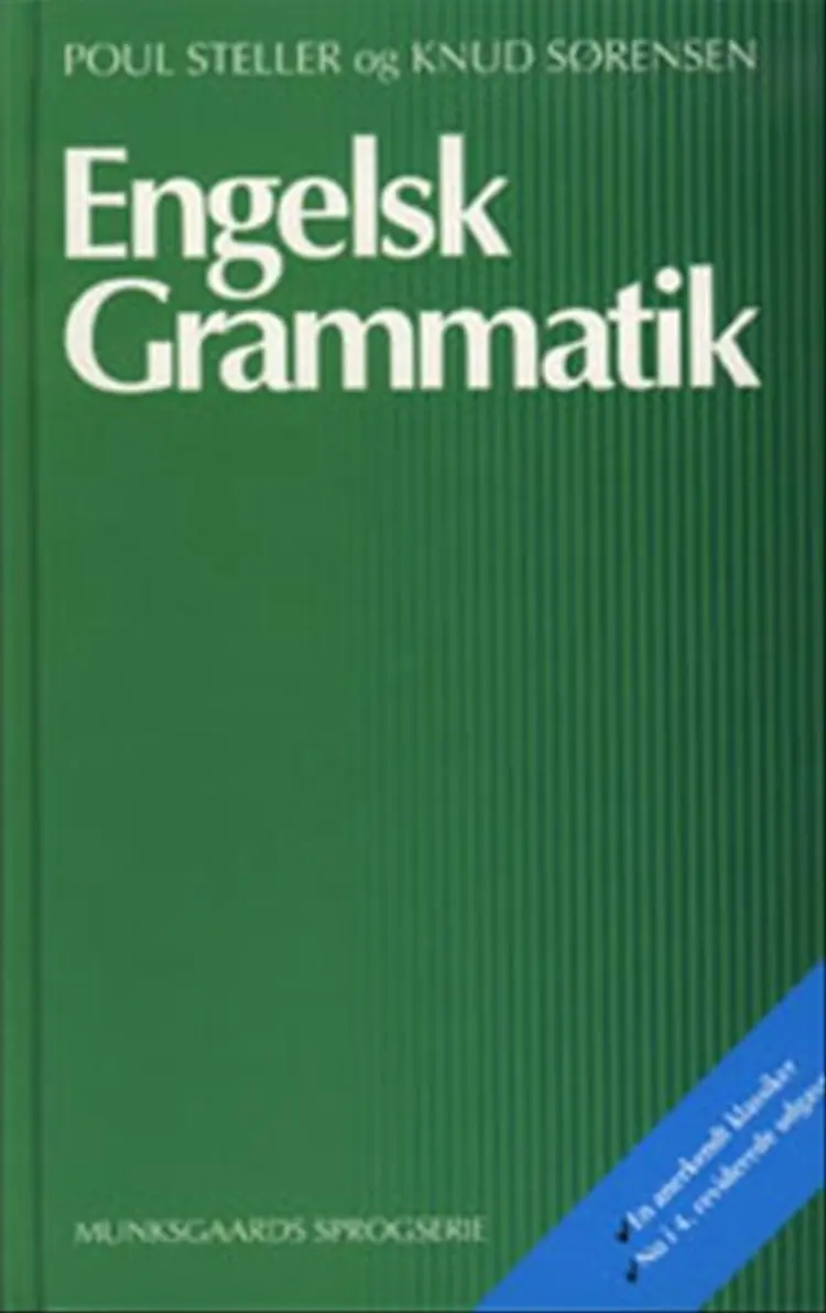 Engelsk grammatik af Poul Steller