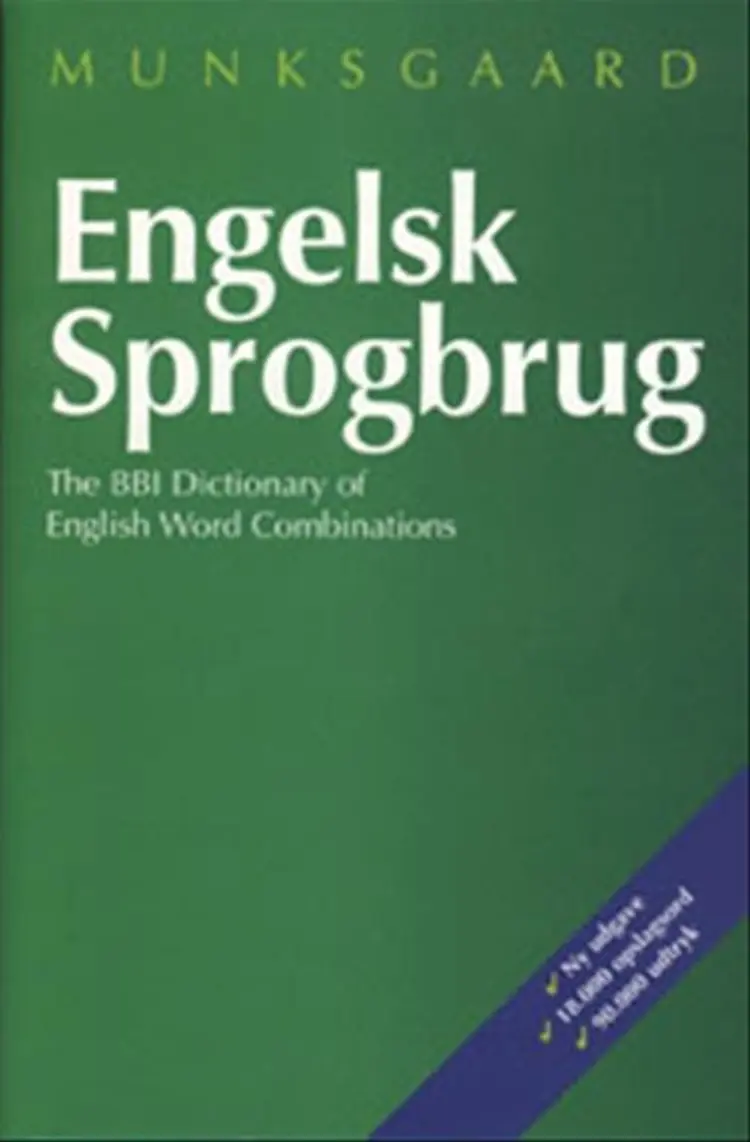 Engelsk sprogbrug. bbi combinat gb af Morton Benson