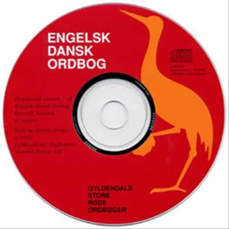 Cd-rom. engelsk-dansk, kjærulff 50-brug. af B. Kjærulff Nielsen