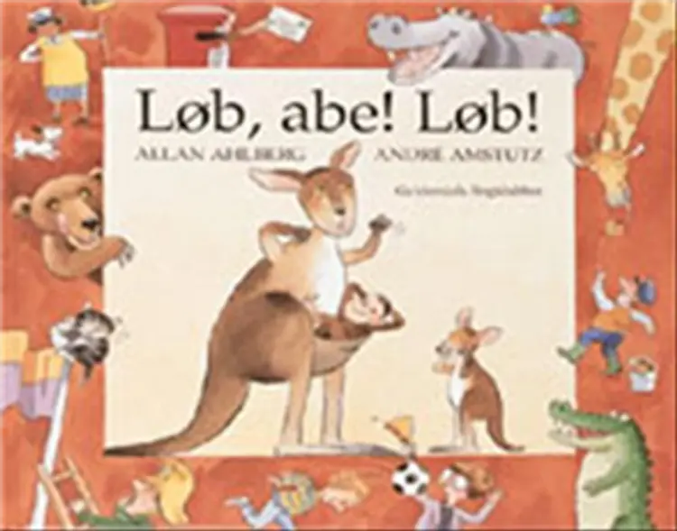 Løb, abe! løb! af Allan Ahlberg