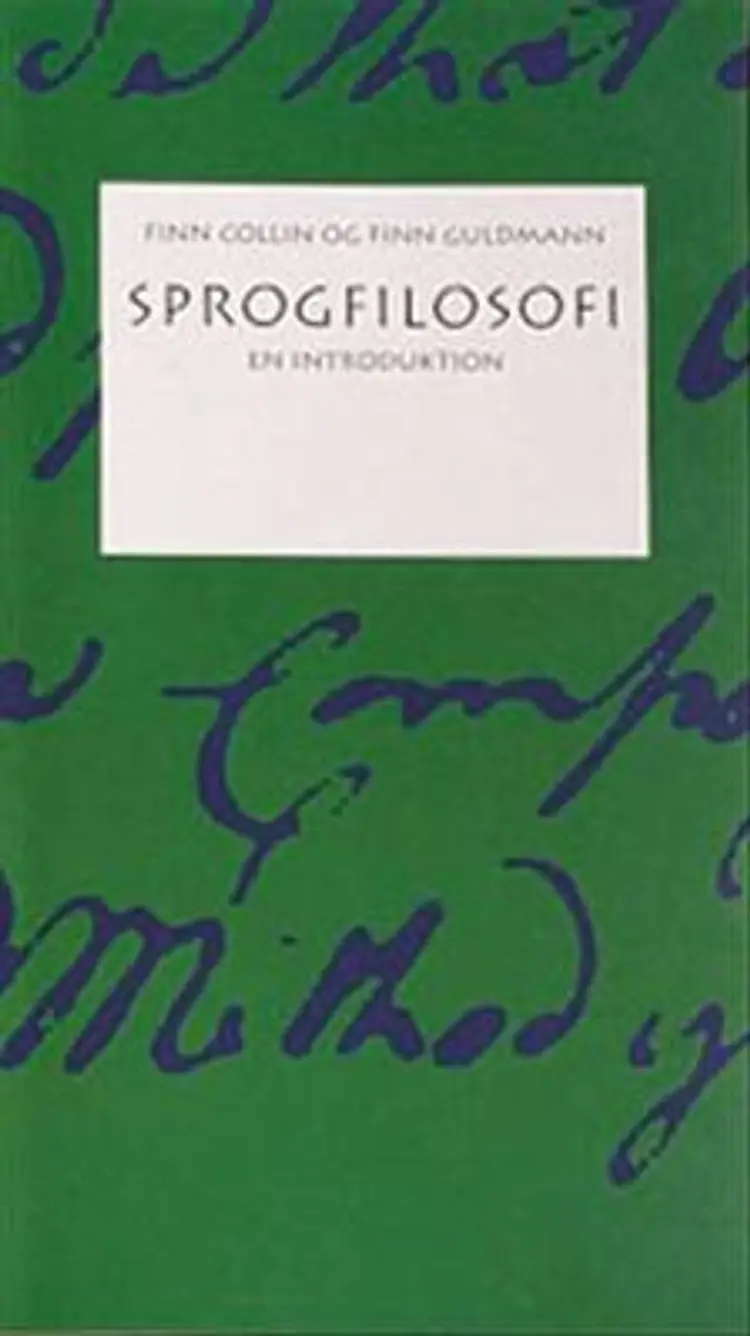 Sprogfilosofi.En Introduktion af -
