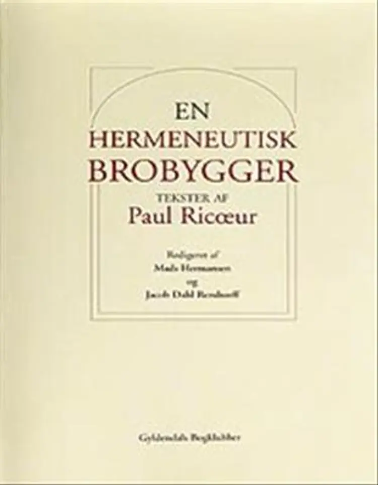 En hermeneutisk brobrygger af -