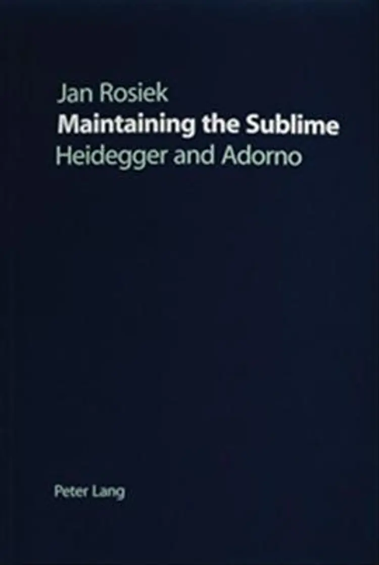 Maintaning the sublime af -