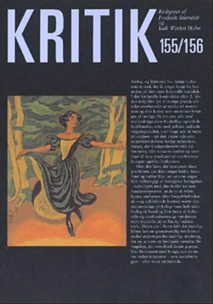 Kritik 155/156 af Frederik Stjernfelt