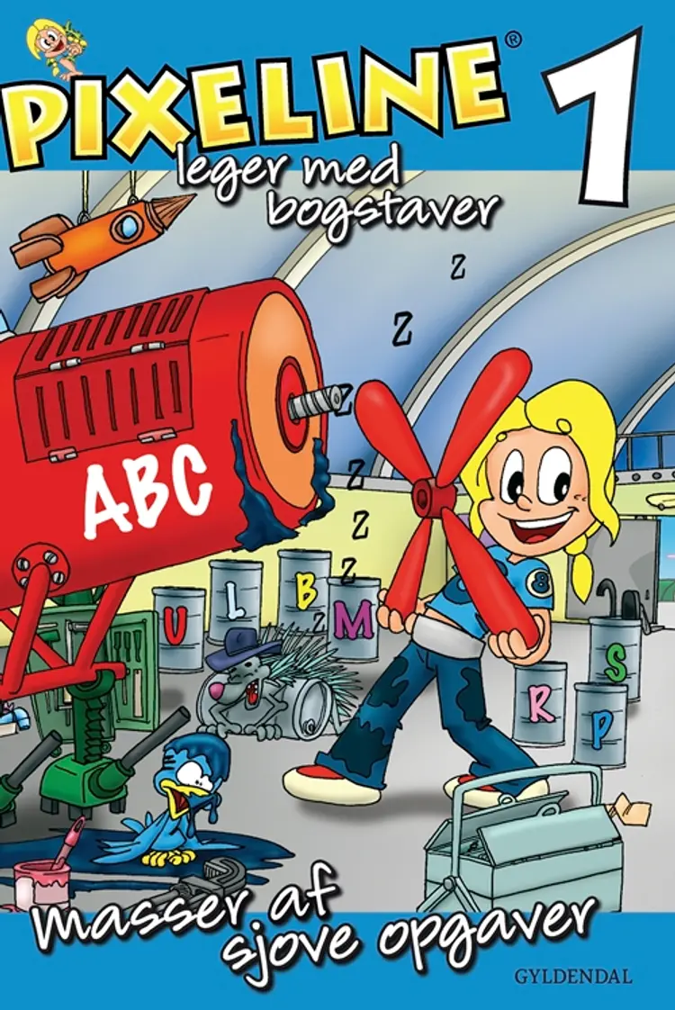 Pixeline leger med bogstaver 1 af Mette Charlotte Jensen