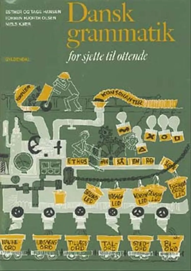 Dansk grammatik for sjette til ottende af Niels Kjær