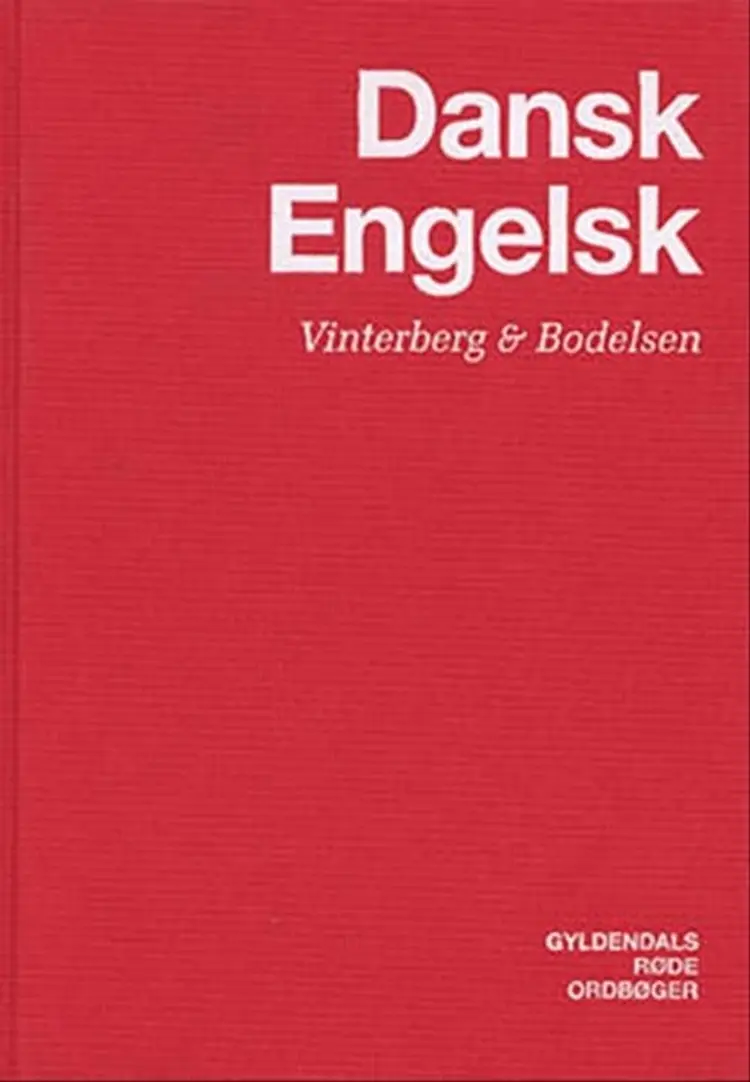 Dansk-engelsk ordbog af C. A. Bodelsen