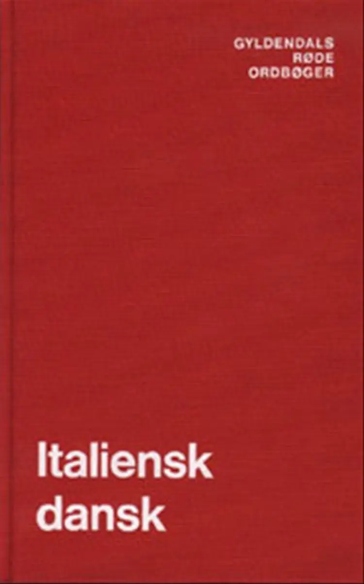 Italiensk-dansk ordbog af Knud Andersen