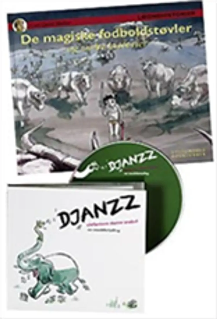 Djanzz CD + De magiske fodboldstøvler af .