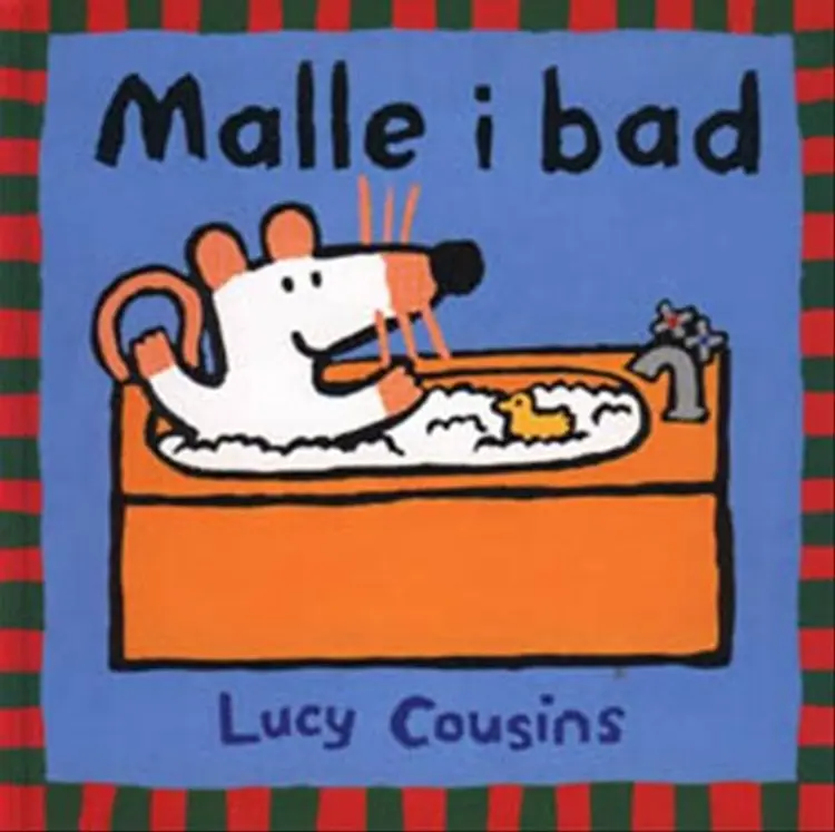 Malle i bad af Lucy Cousins