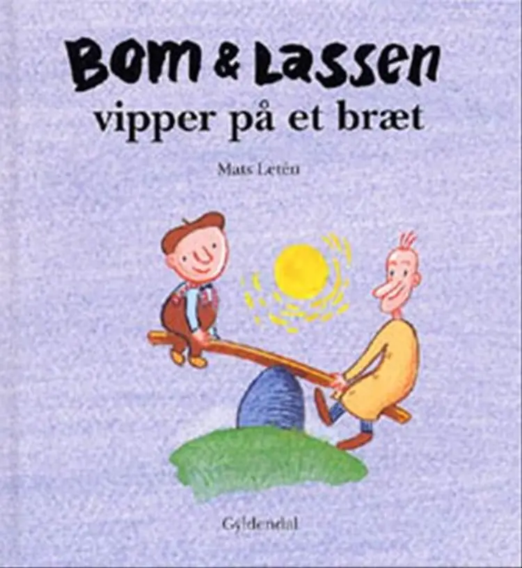 Bom & Lassen vipper på et bræt af Mats Letén