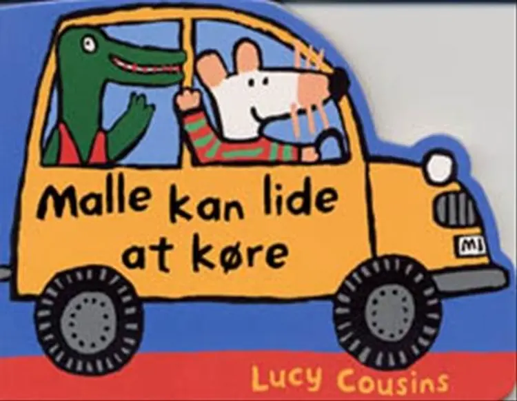 Malle kan lide at køre af Lucy Cousins