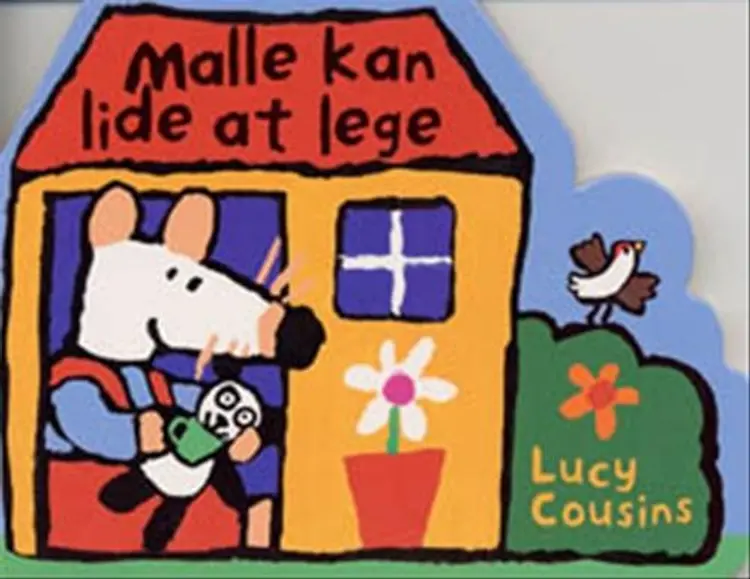Malle kan lide at lege af Lucy Cousins