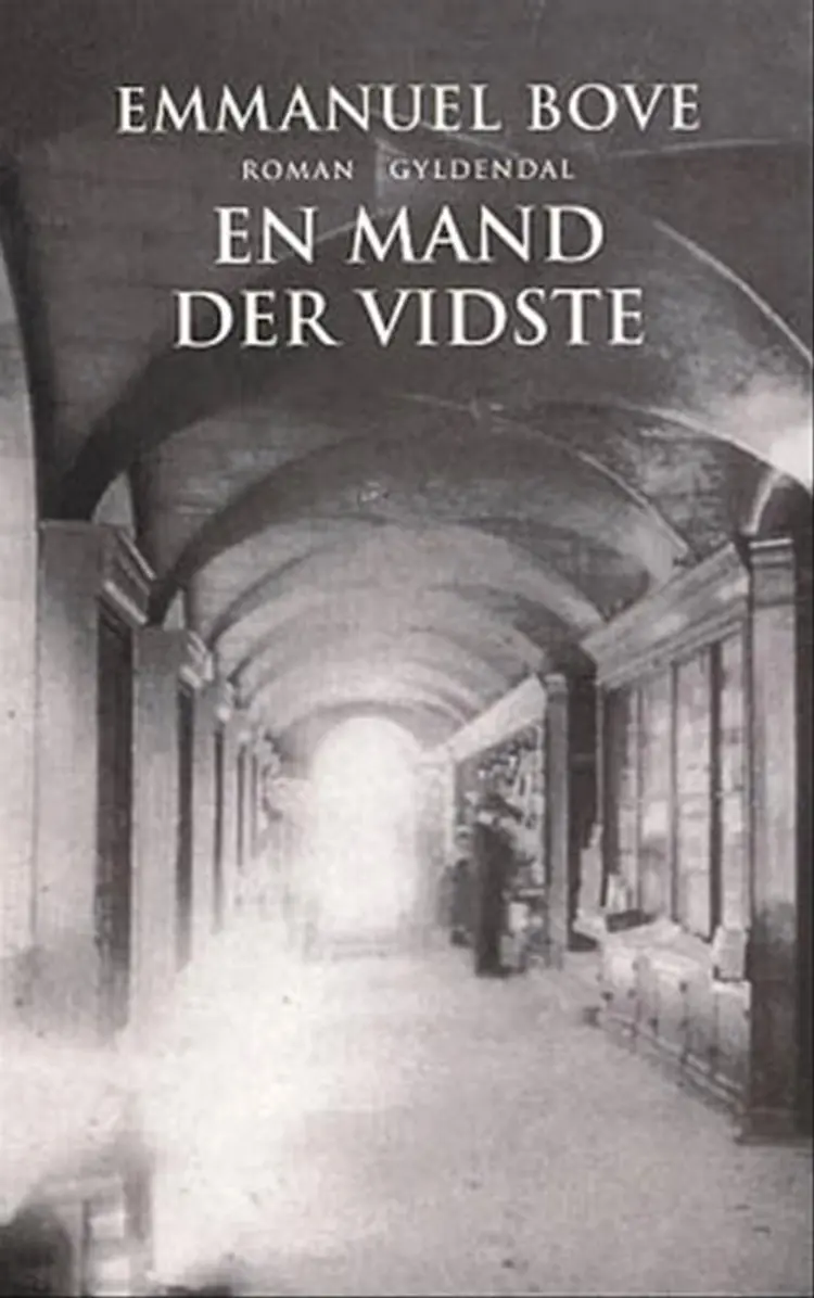 En mand der vidste af Emmanuel Bove