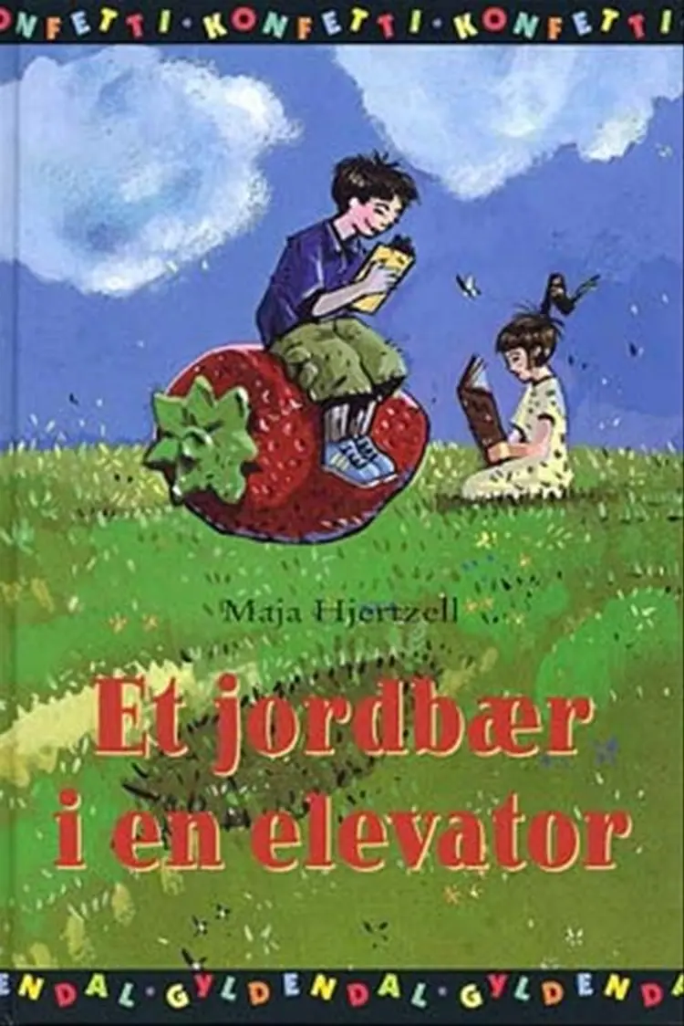 Et jordbær i en elevator af Maja Hjertzell