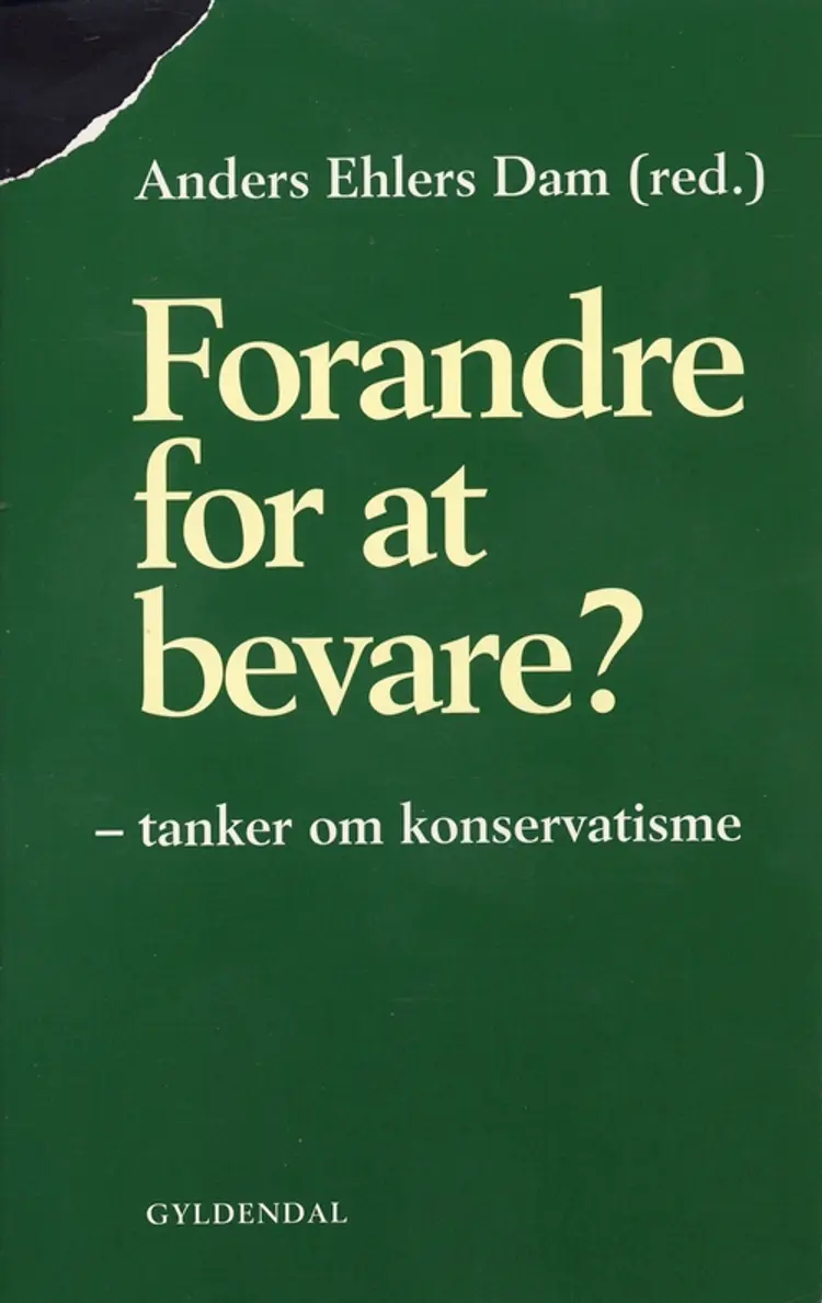 Forandre for at bevare? af Henrik Stampe Lund