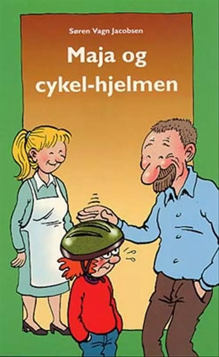 Maja og cykelhjelmen af Søren Vagn Jacobsen