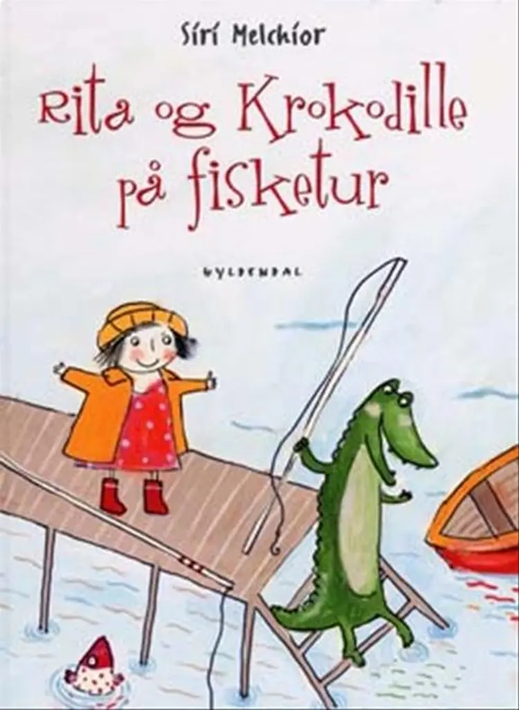 Rita og Krokodille på fisketur af Siri Melchior