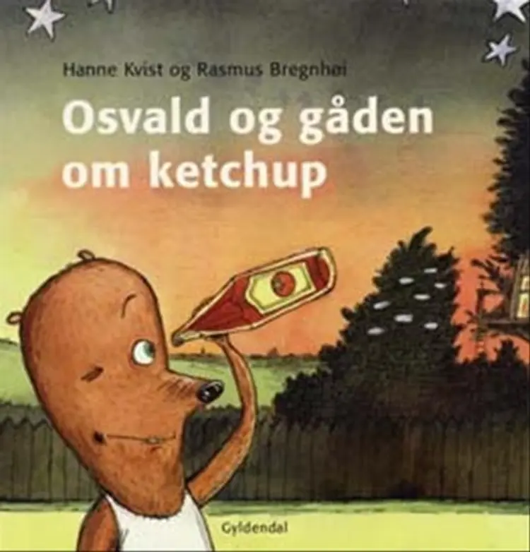 Osvald og gåden om ketchup af Hanne Kvist